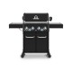 Broil King 875-283SDW Baron 490 Shadow Ψησταριά Υγραερίου Μαντεμένιας Σχάρας 65.2x44.4εκ. με 4 Εστίες 12.4kW και Πλαϊνό Μάτι Broil King 875-283SDW Baron 490 Shadow Ψησταριά Υγραερίου Μαντεμένιας Σχάρας 65.2x44.4εκ. με 4 Εστίες 12.4kW και Πλαϊνό Μάτι
